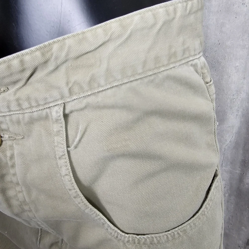 Vintage 90s‎ Contempo Casuals Khaki High Rise Wide Leg Pants Womens 28